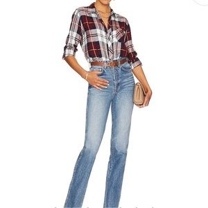 Women’s Button Down Top Flannel